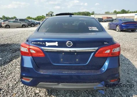 2016 Nissan Sentra S из США, поврежденный, VIN 3N1AB7AP6GY218434